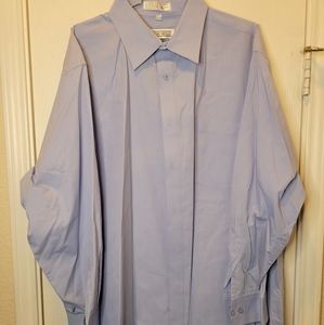 Giorgio- Belle Blue Long Sleeve Button Down Top sz 18-34/35